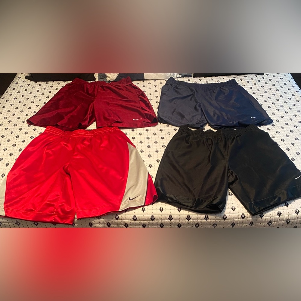 4 Nike basketball shorts